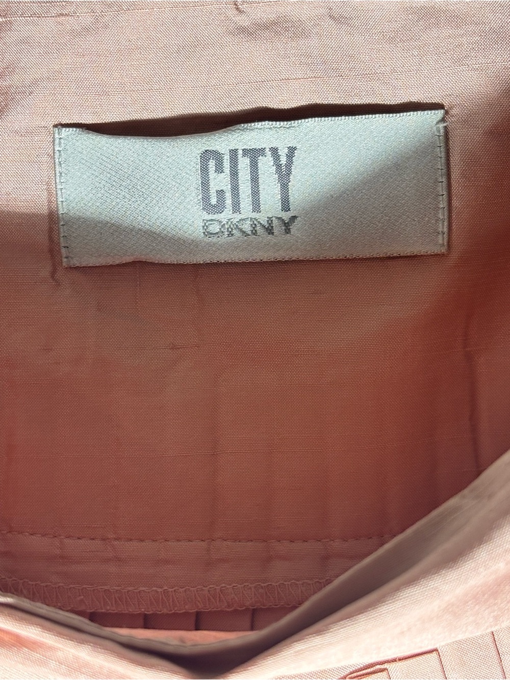 DKNY City Vintage Silk Dupioni Skirt - Picture 12 of 15